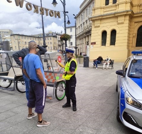 Piotrkowska Łódź. Posypały się mandaty na  „Pietrynie”. Sprawdźcie za co - Zdjęcie główne