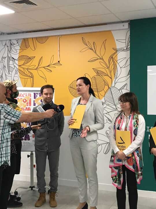 Festiwal Kamera Akcja 2021. Zaprezentowano program nadchodzącej edycji (fot. Agnieszka Szynk - redakcja TuŁódź) | wiadomości łódzkie | Łódź | TuŁódź