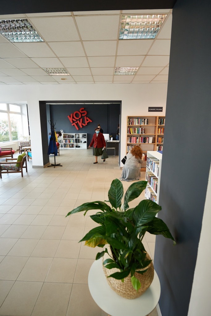 Filia Biblioteki Miejskiej w Łodzi przy ul. Kostki Napierskiego gotowa na przyjęcie czytelników (fot. UMŁ) | wiadomości łódzkie | Łódź | TuŁódź