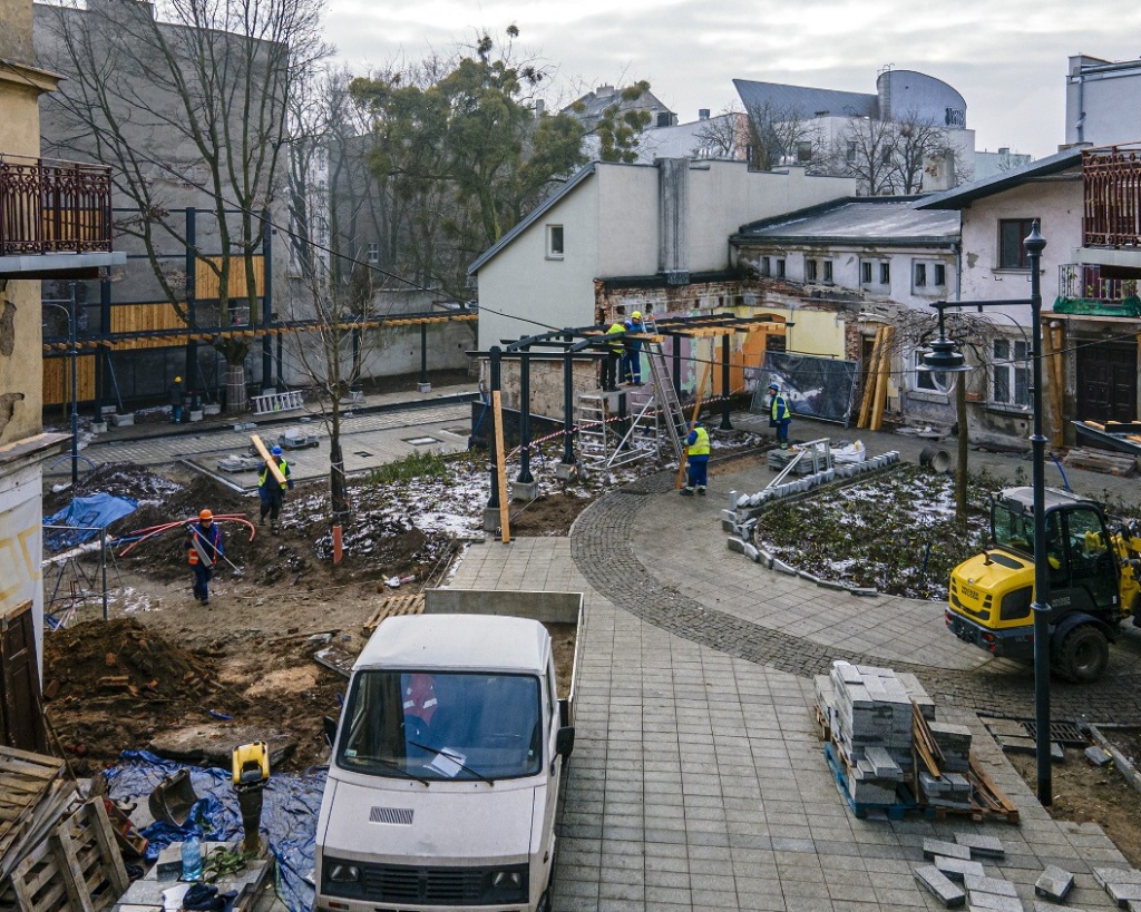 Pasaż Róży pięknieje! Trwa wielka przebudowa łódzkiej atrakcji turystycznej (fot. mat. prasowe) |wiadomości łódzkie|Łódź|TuŁódź