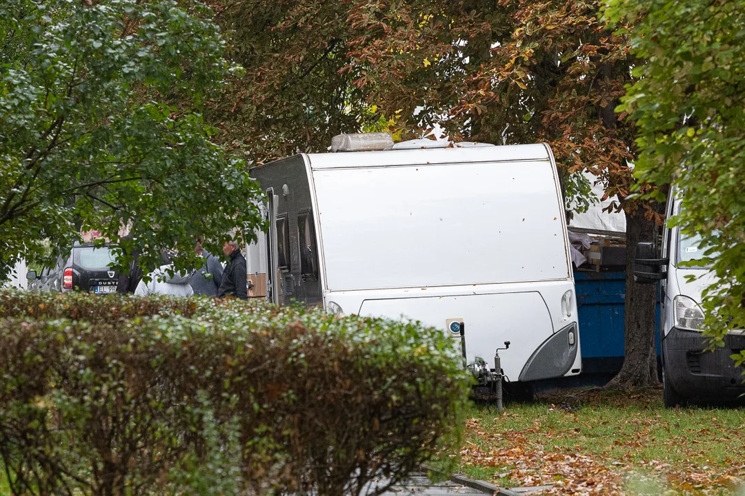 Dorota Szelągowska na Bałutach w Łodzi