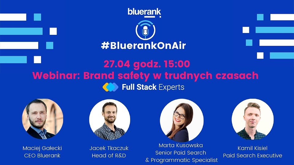 #RatujemyLokalneBiznesy - Bluerank doradza bezpłatnie [ZAPROSZENIE] - Zdjęcie główne