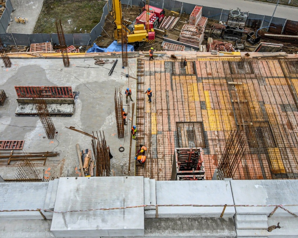 Stadion ŁKS-u Łódź ma być jednym z najładniejszych obiektów w Polsce. Koniec rozbudowy łódzkiego obiektu ma nastąpić już w tym roku! (fot. lodz.pl)