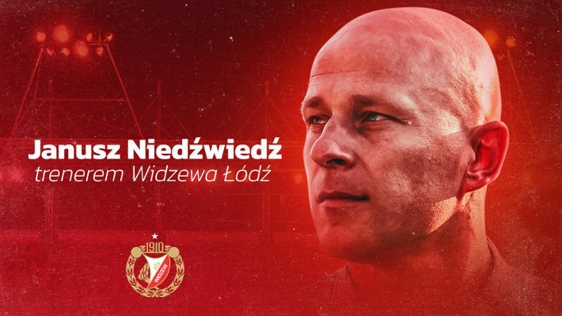 Widzew Łódź zaczyna zmiany. Janusz Niedźwiedź nowym trenerem klubu z al. Piłsudskiego 138 w Łodzi! - Zdjęcie główne