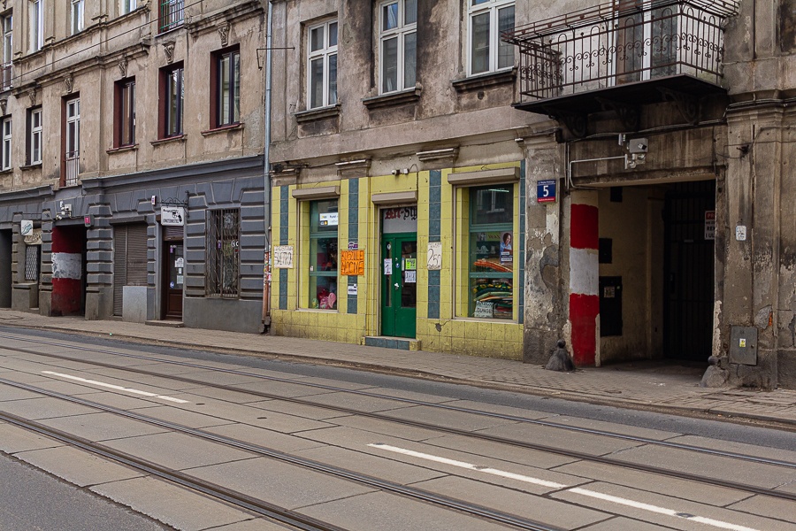 Łódź. Niebezpieczne ulice w Łodzi. Ulica Wojska Polskiego Łódź (fot. TuŁódź.pl)