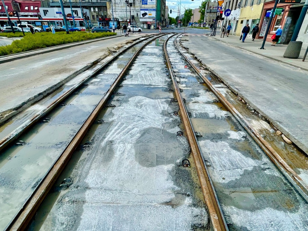 Remont torowiska na ul. Limanowskiego w Łodzi. Prace zakończą się wcześniej, niż zakładano (fot. MPK Łódź) |wiadomości łódzkie | Łódź | TuŁódź