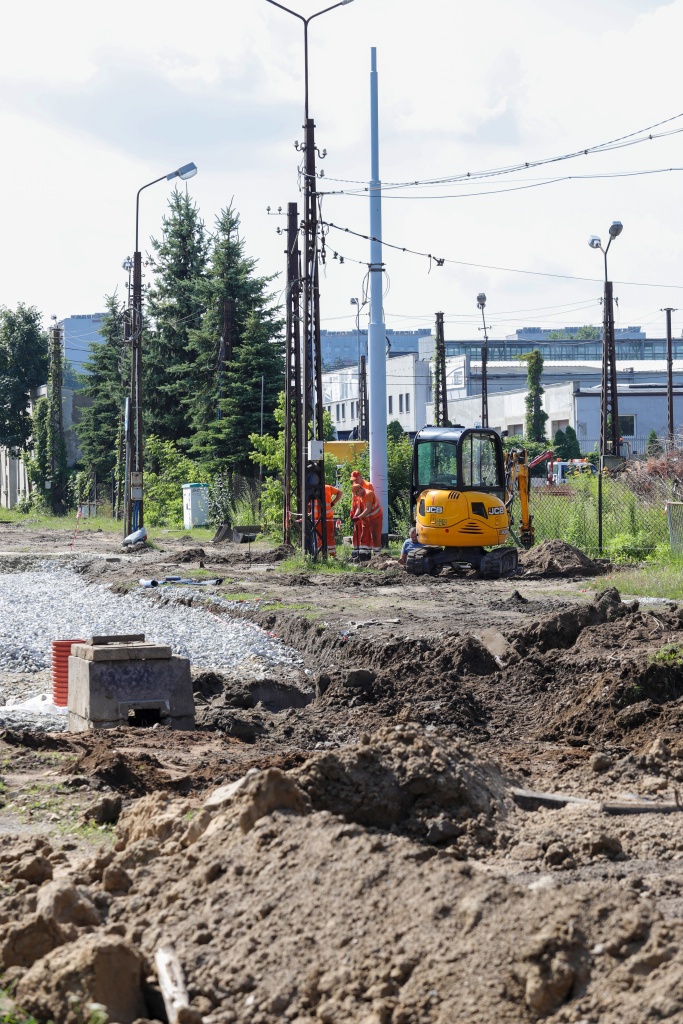 MPK Łódź. Remont torowiska na Helenówku. Kiedy tramwajem pojedziemy do Zgierza? (fot. mat. prasowe)