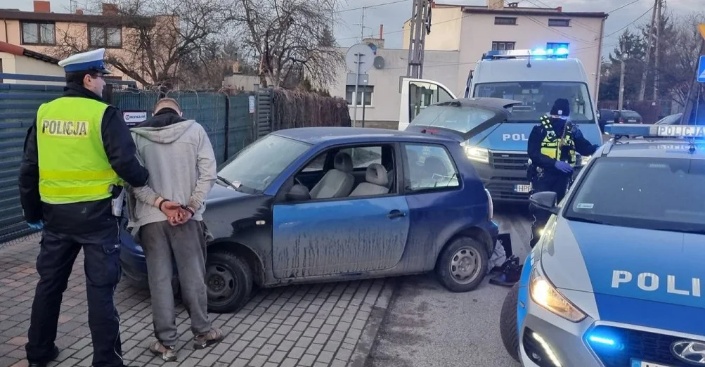 Plaga kradzieży katalizatorów w Łodzi. Policyjny pościg za złodziejem - Zdjęcie główne