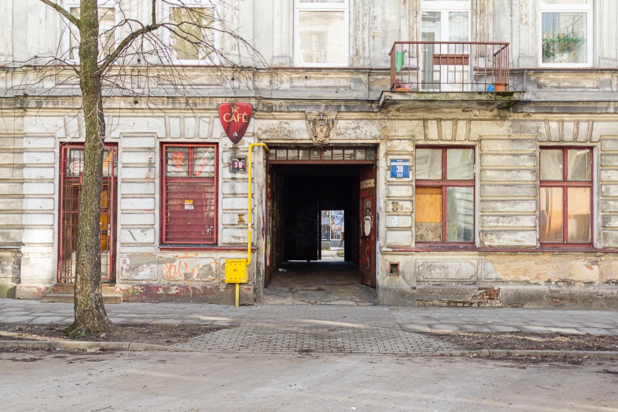 Łódź. Niebezpieczne ulice w Łodzi. Ulica Abramowskiego Łódź (fot. TuŁódź.pl)