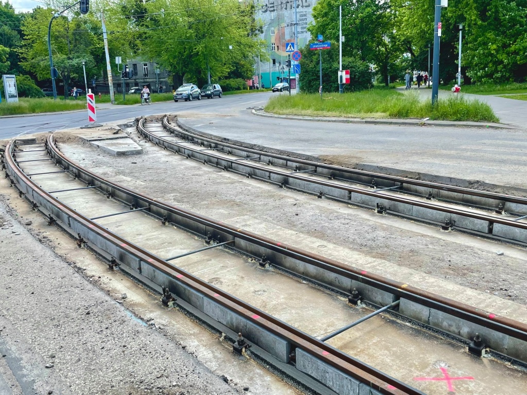 Remont torowiska na ul. Limanowskiego w Łodzi. Prace zakończą się wcześniej, niż zakładano (fot. MPK Łódź) |wiadomości łódzkie | Łódź | TuŁódź