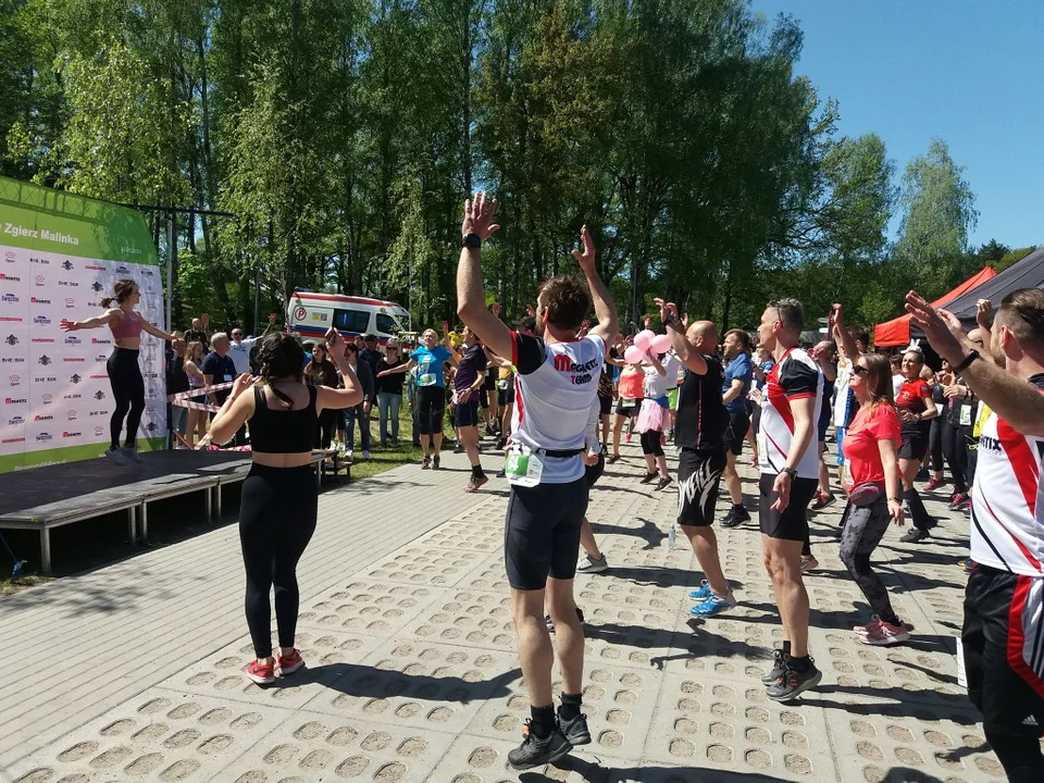 Trasa Biegu Terenowego Malinka Zgierz biegła po terenach ośrodka rekreacji a także... sąsiadującego z nim byłego wysypiska śmieci.