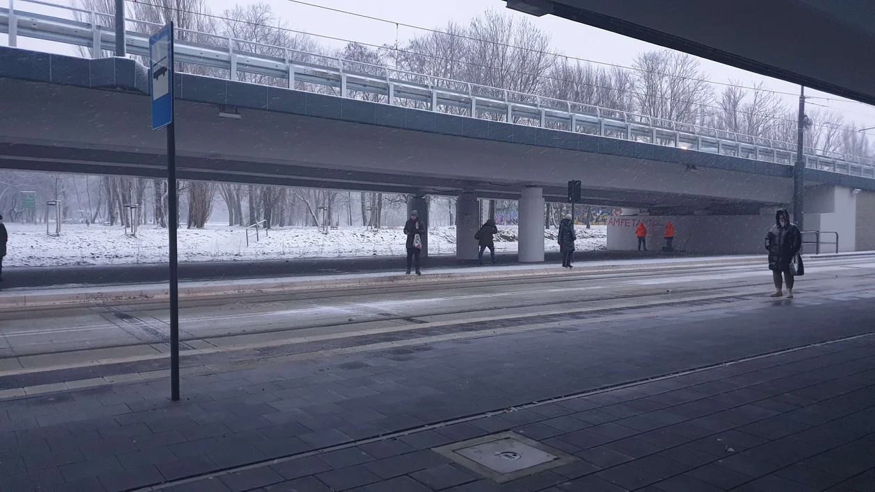 Pasażerowie mogą czuć się pominięci. Przystanek jest kompletnie niedoposażony