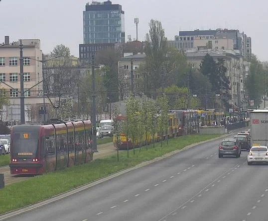 Zatrzymanie tramwajów na trasie W-Z. Tramwaje w centrum stanęły - Zdjęcie główne