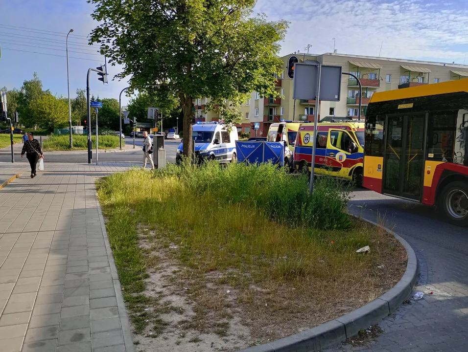 Autobus wjechał w kobietę na przejściu dla pieszych. Nie żyje 72-latka - Zdjęcie główne