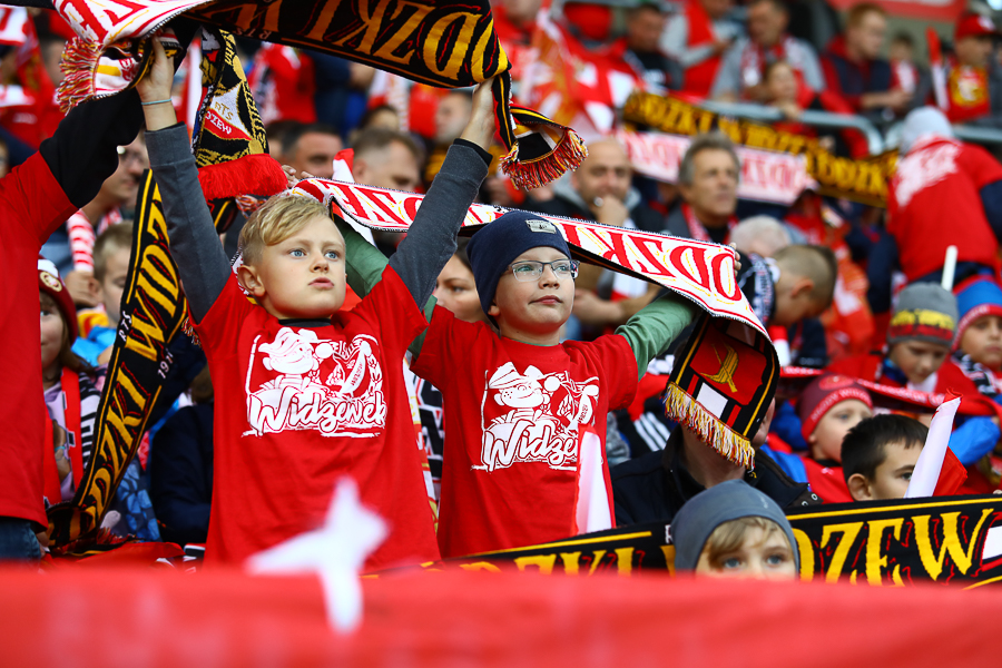 Ponad 2000 dzieci z całej Polski na meczu Widzewa