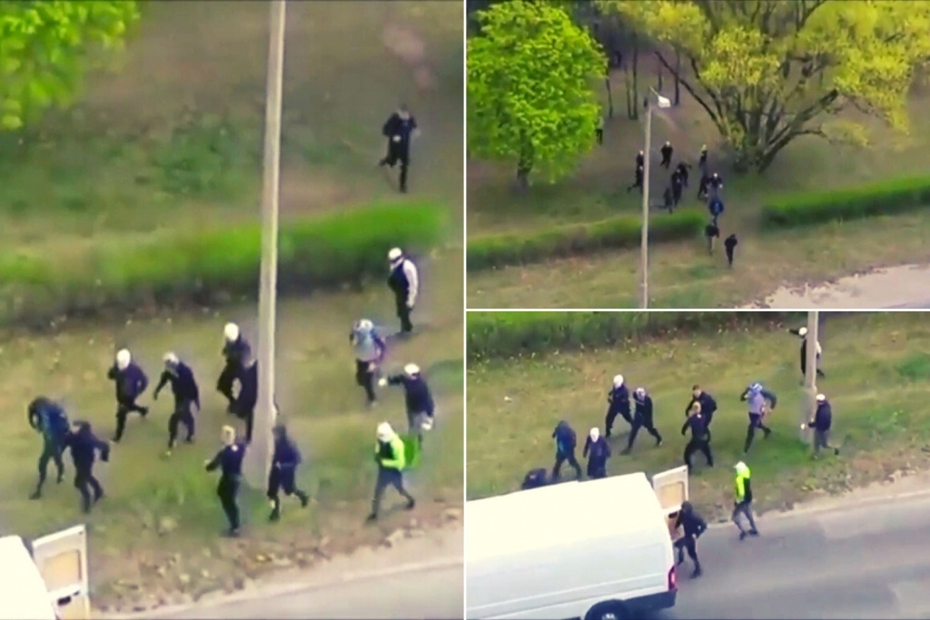 W Łodzi trwa wojna kiboli ŁKS-u i Widzewa. Doszło do kolejnej bitwy [ZDJĘCIA | WIDEO] - Zdjęcie główne