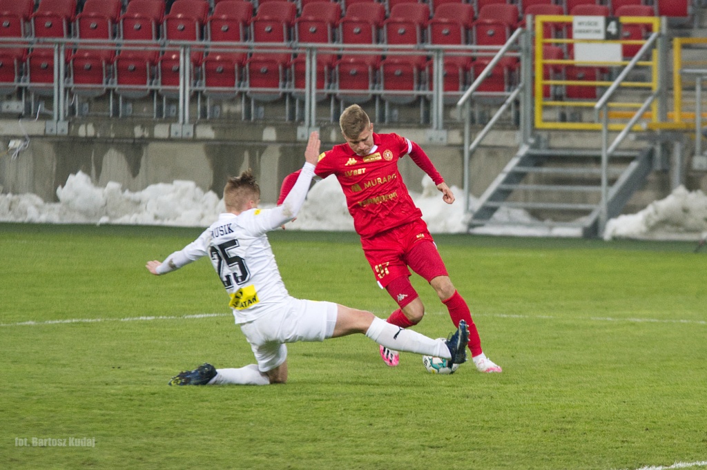 Widzew Łódź - Korona Kielce, 16. kolejka I ligi (fot. Bartosz Kudaj - TuŁódź.pl)