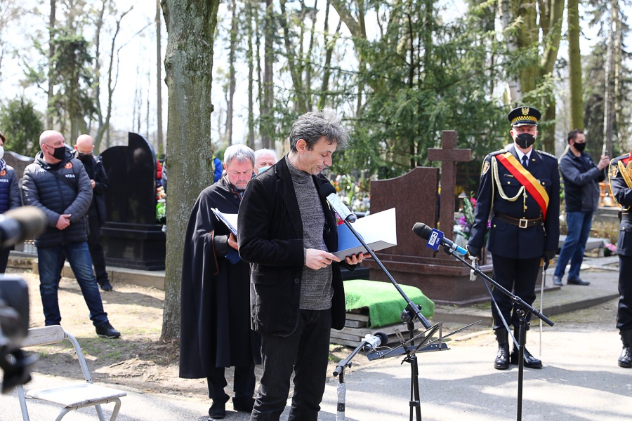 Ceremonia pogrzebowa Marka Czekalskiego, byłego prezydenta Łodzi (fot. Michał Pietrzak - TuLodz.pl)