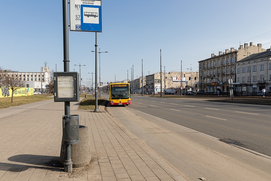 MPK Łódź. Awaria torowiska na ul. Przybyszewskiego w Łodzi. Uwaga: utrudnienia w ruchu - Zdjęcie główne