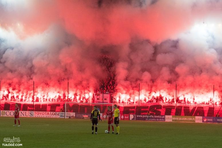 Widzew Łódź ukarany za zachowanie kibiców - Zdjęcie główne