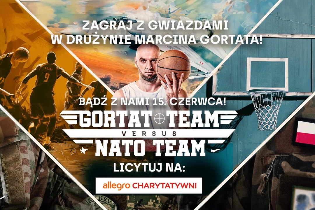 Wielki mecz Gortat Team vs NATO  Team - Zdjęcie główne