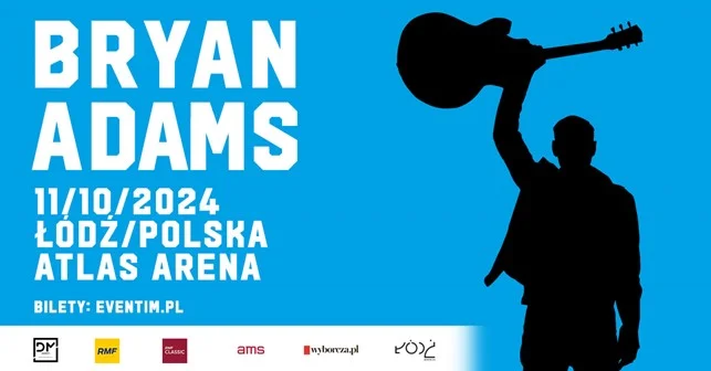 Bryan Adams wystąpi ponownie w Polsce! Kanadyjski artysta zaprasza do Łodzi 11 października 2024 - Zdjęcie główne