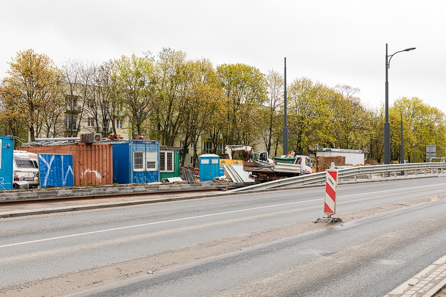 Remont Śmigłego-Rydza Łódź. Przebudowa al. Śmigłego-Rydza trwa już ponad 1000 dni! (fot. Michał Pietrzak - TuŁodź.pl)