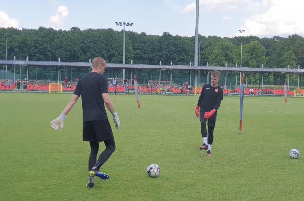 Widzew Łódź rozpoczął przygotowania do nowego sezonu. W bardzo okrojonym składzie (fot. Bartosz Jankowski - TuŁódź.pl)