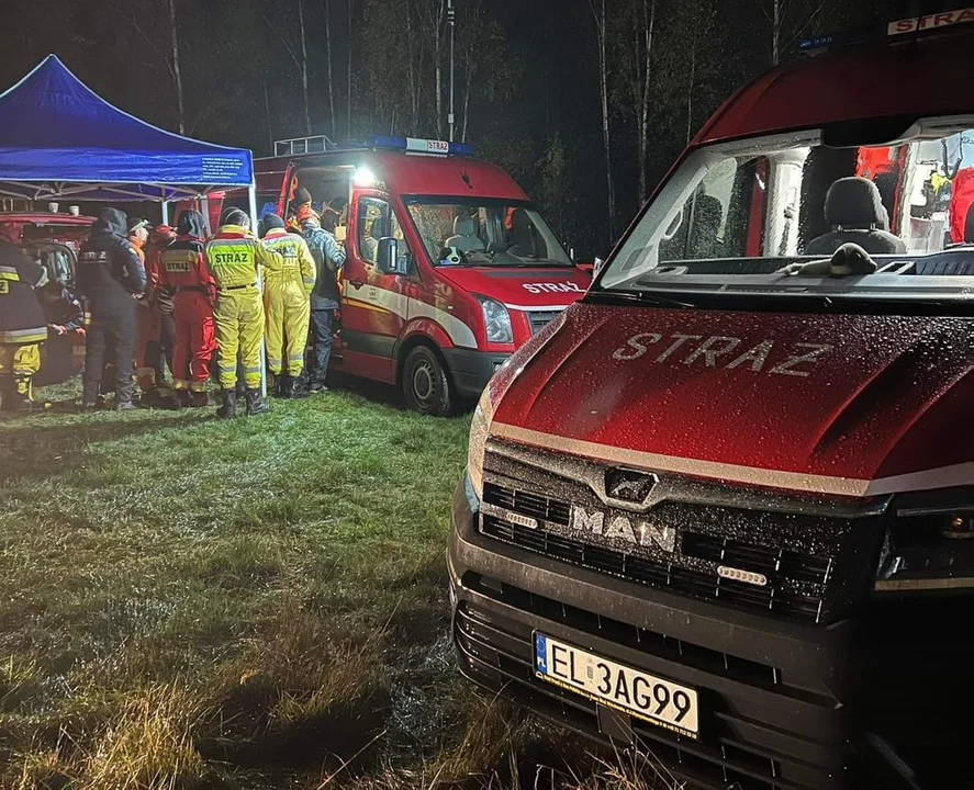 Łódzkie psy gruzowiskowe w akcji ratunkowej w Opocznie. Zawaliła się kamienica przeznaczona do rozbiórki - Zdjęcie główne