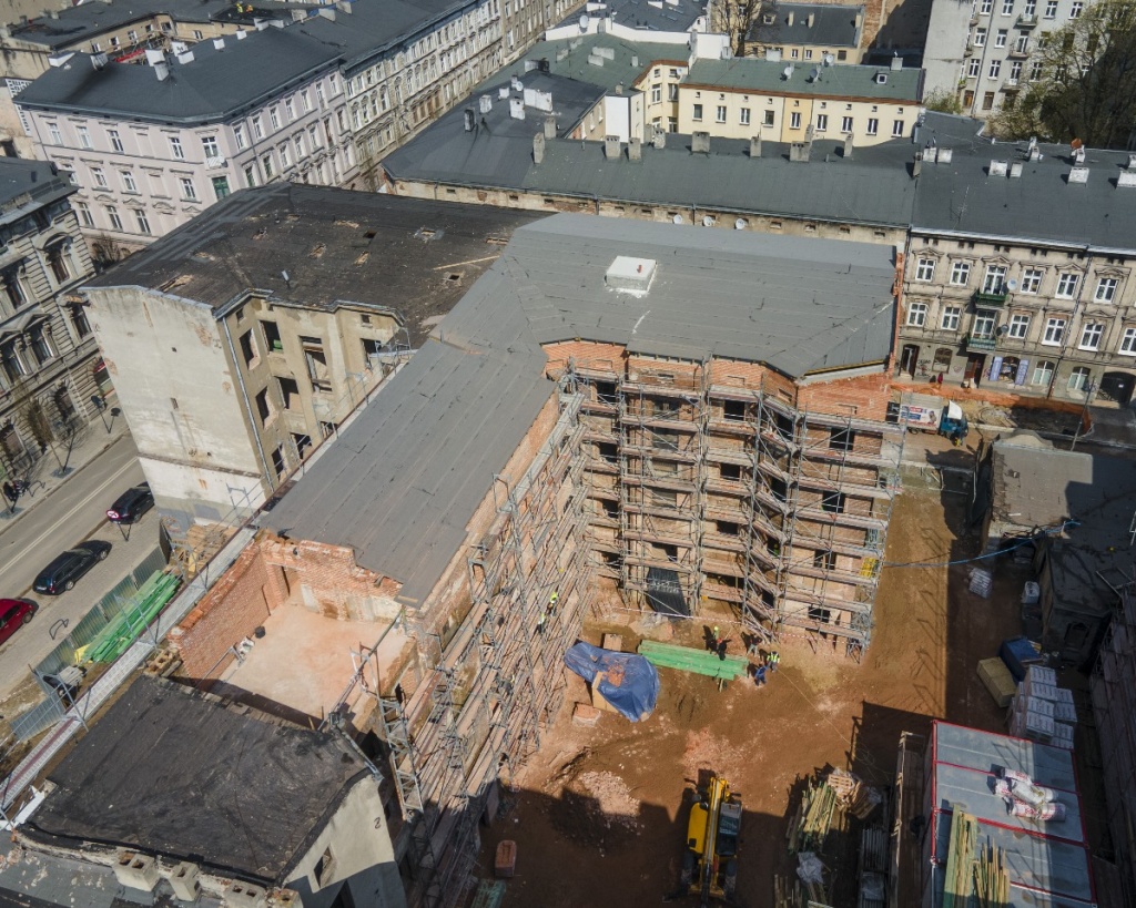 Ulica Rewolucji 1905 roku w Łodzi to obecnie wielki plac budowy (fot. UMŁ) |wiadomości łódzkie | Łódź | TuŁódź