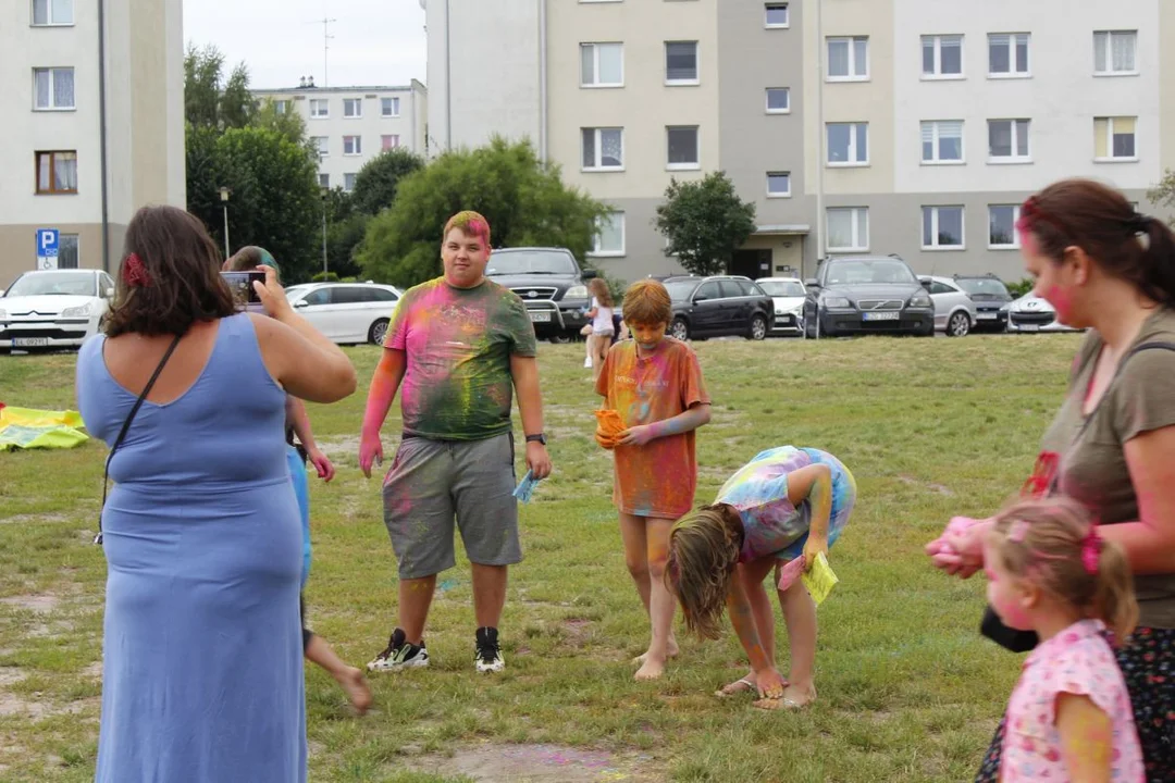 Mieszkańcy Ozorkowa wzięli udział w kolorowej zabawie