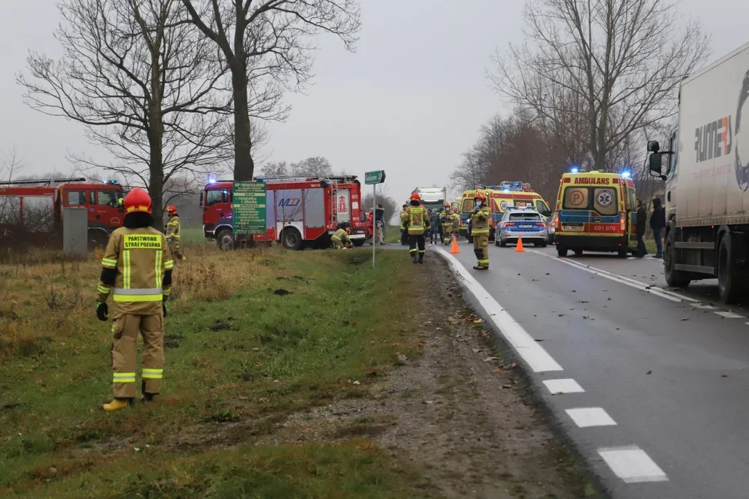 Śmiertelny wypadek na trasie między Kutnem a Łodzią