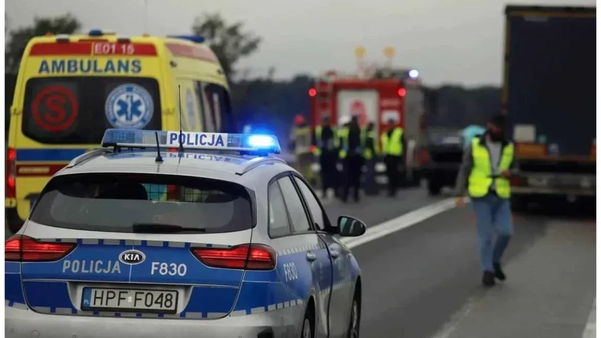 Dwie kolizje w tym samym miejscu. Utrudnienia na węźle Łódź Północ - Zdjęcie główne