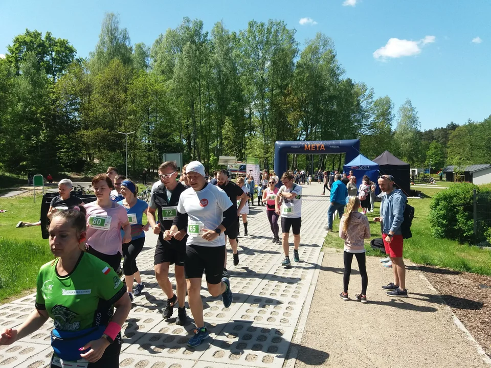 Trasa Biegu Terenowego Malinka Zgierz biegła po terenach ośrodka rekreacji a także... sąsiadującego z nim byłego wysypiska śmieci.