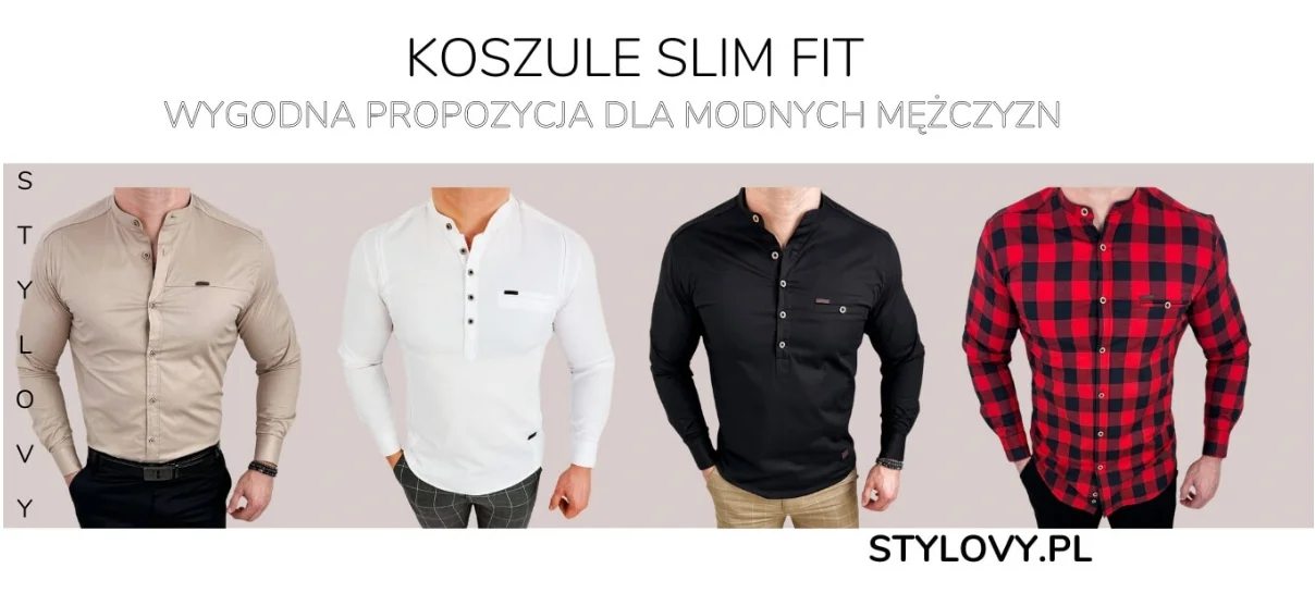 Koszule slim fit jako wygodna propozycja dla modnych mężczyzn - Zdjęcie główne