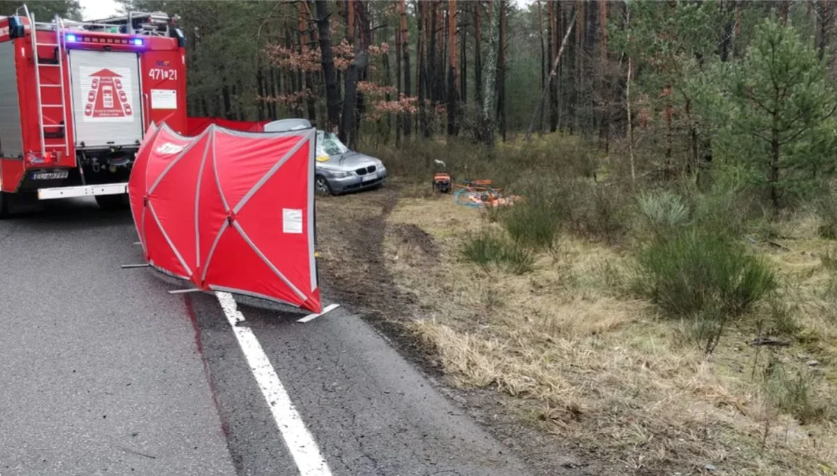 Tragedia na drodze  w Łódzkiem. 55-latek nie miał szans - Zdjęcie główne