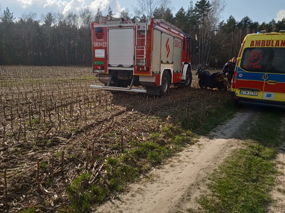 Wypadek z udziałem motocyklistów. Jeden z nich nie żyje - Zdjęcie główne