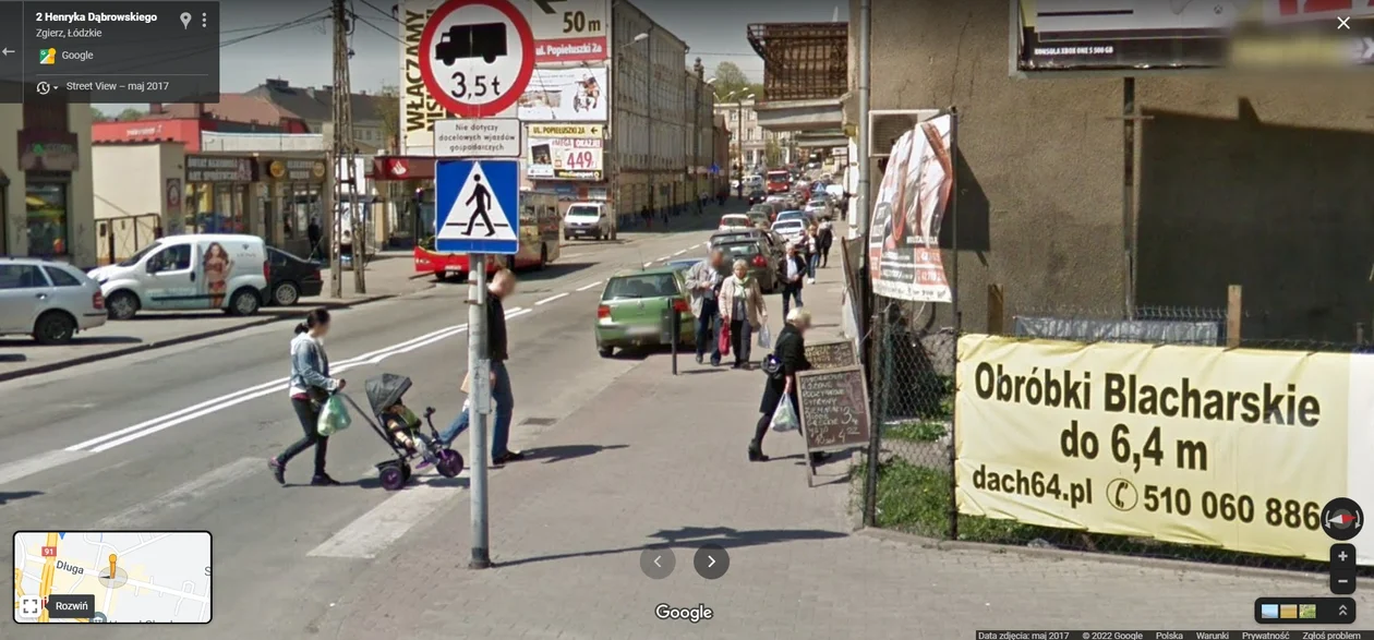 Zgierzanie „przyłapani” w Google Street View. Rozpoznacie siebie lub znajomych? [galeria]  - Zdjęcie główne