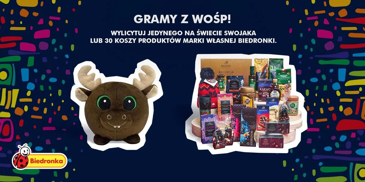 Swojak łoś trafił na licytację WOŚP