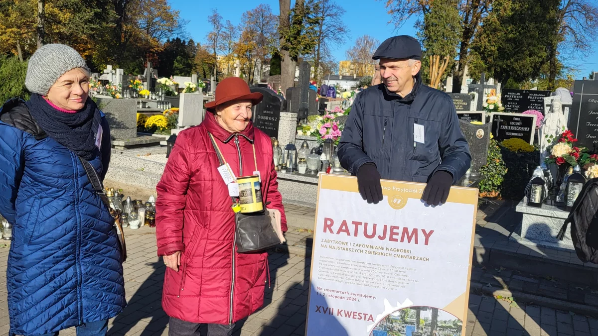 Ratują zabytkowe nagrobki w Zgierzu. Zebrano rekordową kwotę - Zdjęcie główne