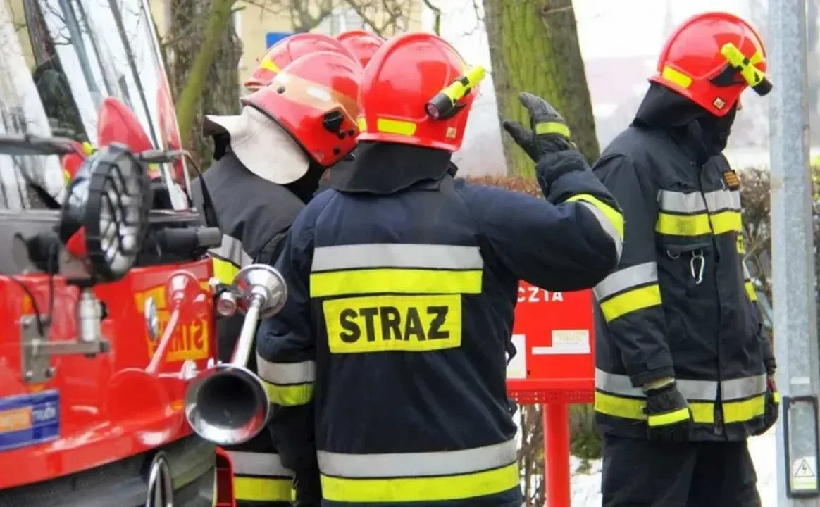 Pożar budynku przy Starym Rynku w Strykowie. Ewakuowano kilkanaście osób - Zdjęcie główne