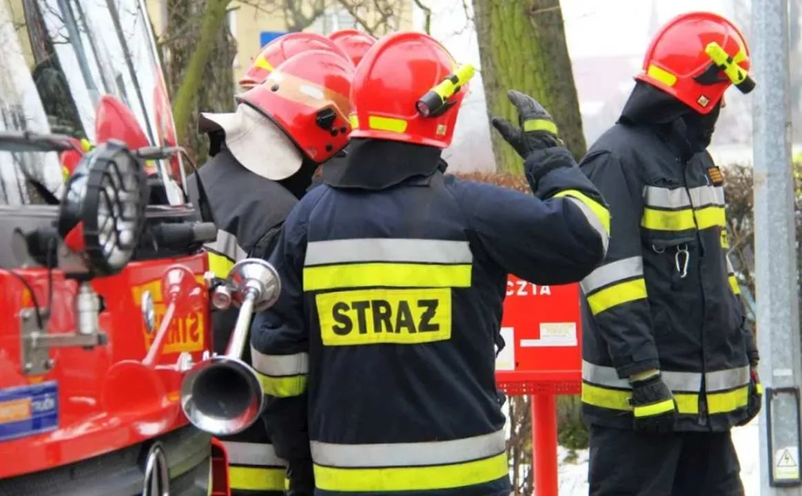 Pożar w Lućmierzu pod Zgierzem. Płonęło mieszkanie - Zdjęcie główne