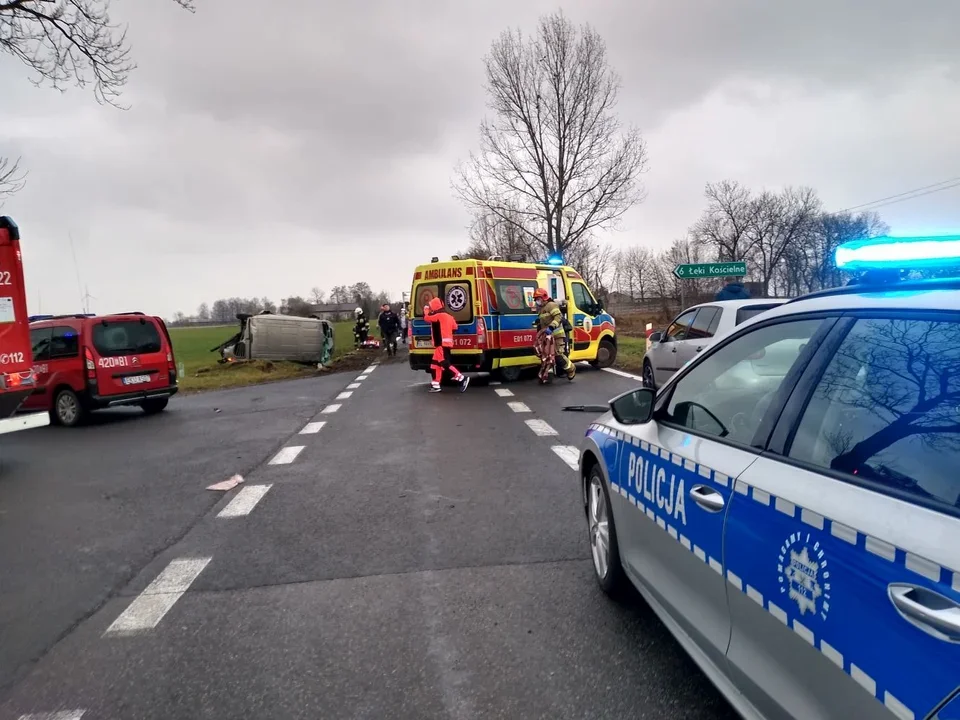 Śmiertelny wypadek na trasie między Kutnem a Łodzią