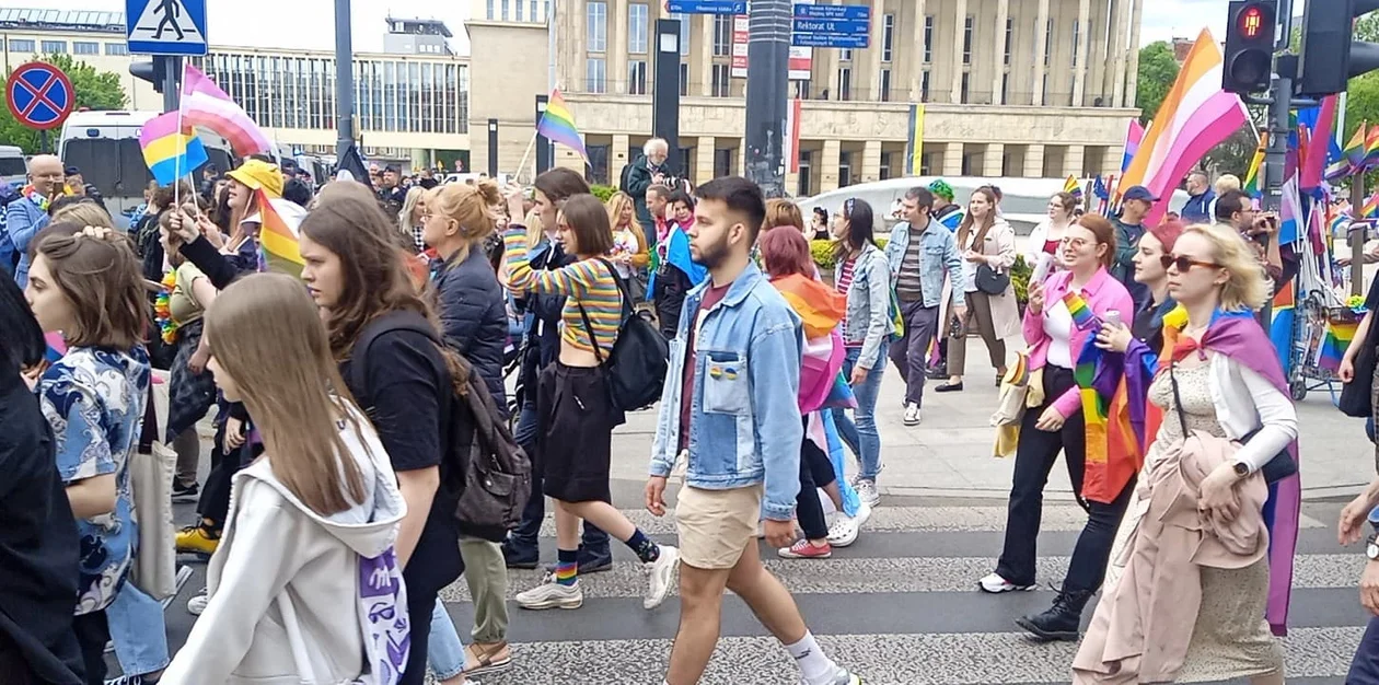 Po raz jedenasty ulicami Łodzi przeszedł Marsz Równości. Zobacz kolejne zdjęcie --> 