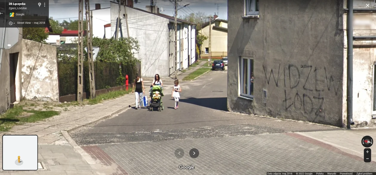 Mieszkańcy Zgierza na kadrach z Google Street View. Kogo uwiecznił aparat Google? [galeria] - Zdjęcie główne