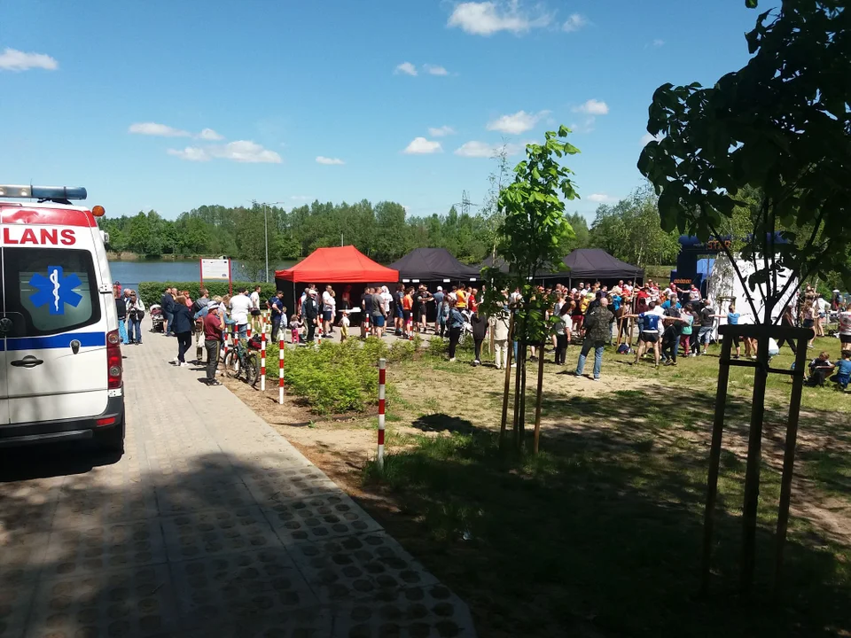 Trasa Biegu Terenowego Malinka Zgierz biegła po terenach ośrodka rekreacji a także... sąsiadującego z nim byłego wysypiska śmieci.