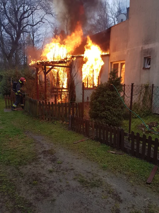 Śmiertelny pożar w Smardzewie (pow. zgierski)