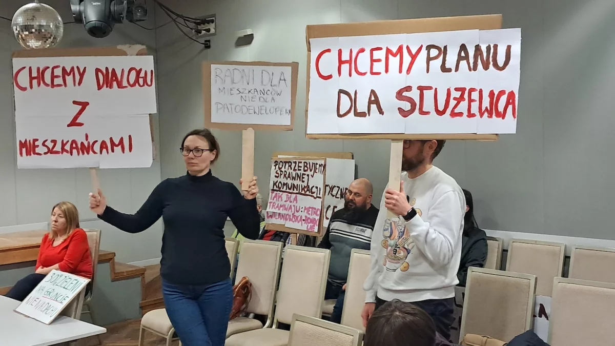 Mieszkańcy Służewca zderzyli się z wybranym przez siebie samorządem - Zdjęcie główne