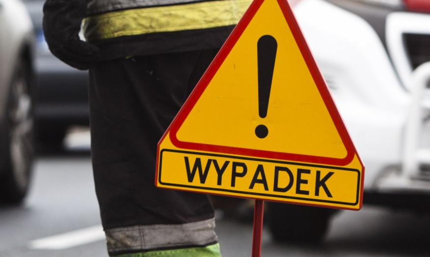 Wypadek na S8. Zderzenie pięciu pojazdów. - Zdjęcie główne